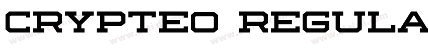 crypteo Regular字体转换 crypteo Regular字体转换